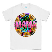 White tie dye mama Classic Tee - texasbilliewilder