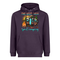 Plum the best days are spent camping Heavyweight Hoodie - JahusDesignShop