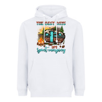 White the best days are spent camping Heavyweight Hoodie - JahusDesignShop