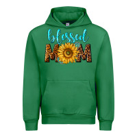 Emerald blessed mom with sunflower Urban Hoodie - NancyCooperArtShop