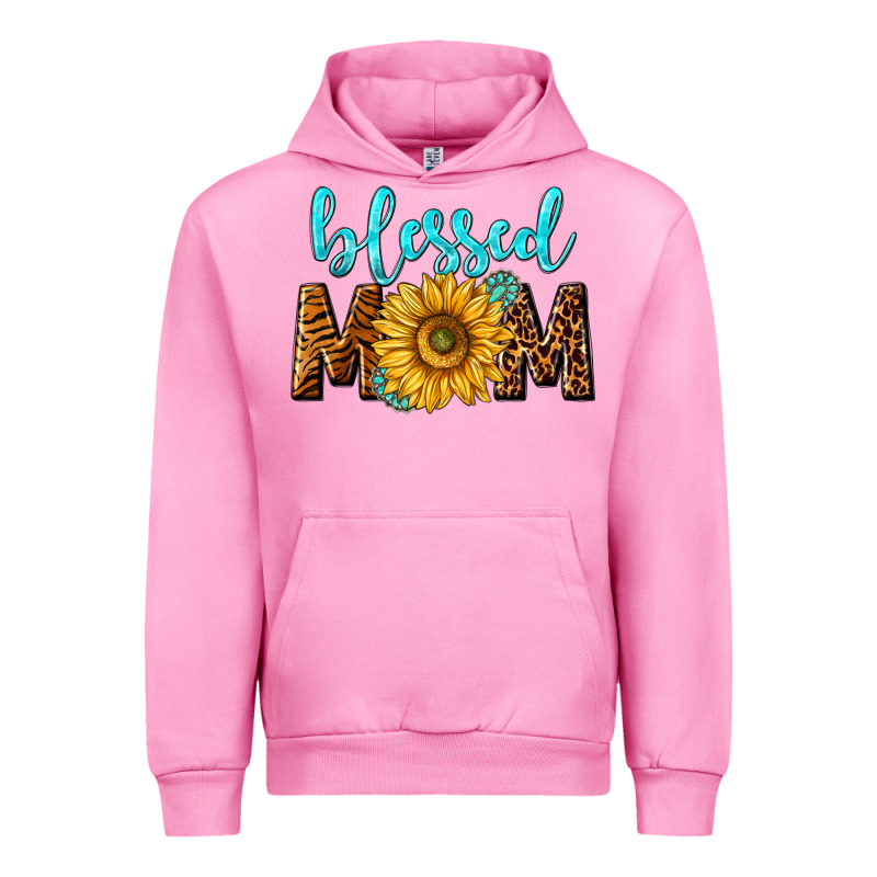 Blessed Mom With Sunflower Urban Hoodie by NancyCooperArtShop | Teevron
