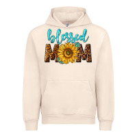 Sandshell blessed mom with sunflower Urban Hoodie - NancyCooperArtShop