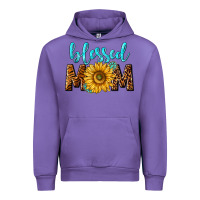 Tulip blessed mom with sunflower Urban Hoodie - NancyCooperArtShop