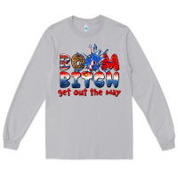 Moon Dust boom bitch get out the way Long Sleeve Tee - texasbilliewilder