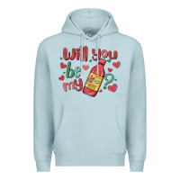 Blue Mist will you be my Premium Hoodie - MaliasSmallBusiness