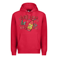 Cardinal will you be my Premium Hoodie - MaliasSmallBusiness