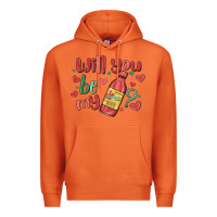 Carrot will you be my Premium Hoodie - MaliasSmallBusiness