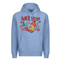 Colony Blue will you be my Premium Hoodie - MaliasSmallBusiness