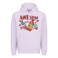 Lilac will you be my Premium Hoodie - MaliasSmallBusiness