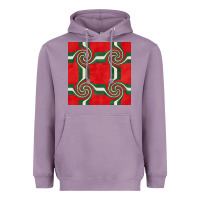 Lavender retro christmas seamless pattern Heavyweight Hoodie - BundleAndBundleShop