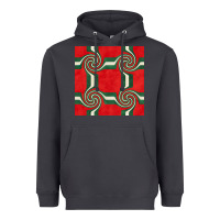 Smoke retro christmas seamless pattern Heavyweight Hoodie - BundleAndBundleShop