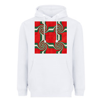 White retro christmas seamless pattern Heavyweight Hoodie - BundleAndBundleShop