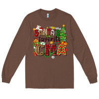 Chestnut santa's favorite cma Long Sleeve Tee - Zillion Design Studio
