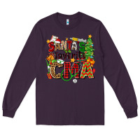 Plum santa's favorite cma Long Sleeve Tee - Zillion Design Studio