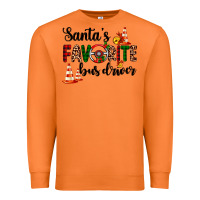 Carrot santa's favorite bus driver Premium Sweatshirt - AdoDesignShop