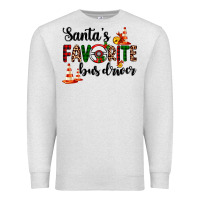 Oatmeal Heather santa's favorite bus driver Premium Sweatshirt - AdoDesignShop