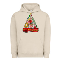 Pigment French Oak teacher tools christmas tree Urban Hoodie - MaliasSmallBusiness