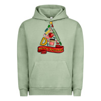 Pigment Oil Green teacher tools christmas tree Urban Hoodie - MaliasSmallBusiness