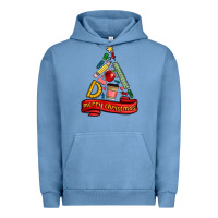 Pigment Pebble Blue teacher tools christmas tree Urban Hoodie - MaliasSmallBusiness