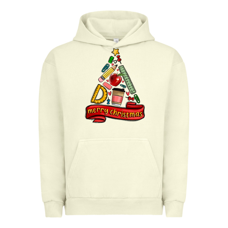 Teacher Tools Christmas Tree Urban Hoodie by MaliasSmallBusiness | Teevron