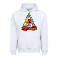 White teacher tools christmas tree Urban Hoodie - MaliasSmallBusiness