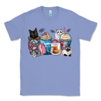 Colony Blue cat coffee cups Classic Tee - Zillion Design Studio