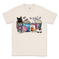 Natural cat coffee cups Classic Tee - Zillion Design Studio