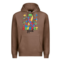 Chestnut support squad autism Premium Hoodie - MaliasSmallBusiness