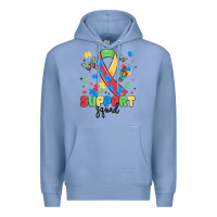 Colony Blue support squad autism Premium Hoodie - MaliasSmallBusiness