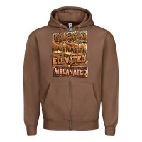 Chestnut Educated motivated elevated melanated Zipper Hoodie - Zillion Design Studio