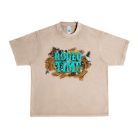 French Oak rodeo time  with leopard and cowhide Urban Heavy Tee - Artiststas