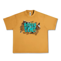 Peanut Butter rodeo time  with leopard and cowhide Urban Heavy Tee - Artiststas