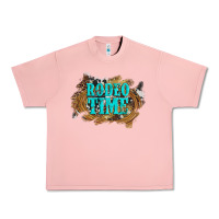 Salmon rodeo time  with leopard and cowhide Urban Heavy Tee - Artiststas