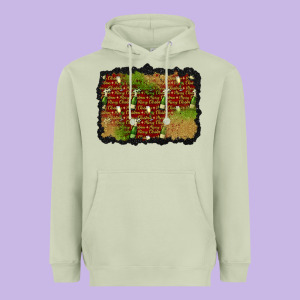 Christmas Champagne Background Heavyweight Hoodie Designed By Bundleandbundleshop