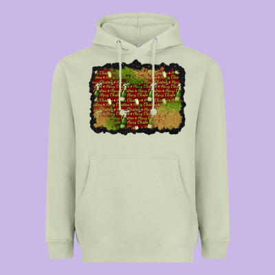 Christmas Champagne Background Heavyweight Hoodie Designed By Bundleandbundleshop