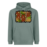 Sage christmas champagne background Heavyweight Hoodie - BundleAndBundleShop