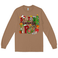 Toasted Coconut santa's favorite pt Long Sleeve Tee - Zillion Design Studio