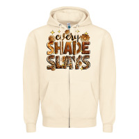 Sandshell Every shade slays Zipper Hoodie - Zillion Design Studio
