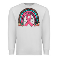 Dove Grey ribbon rainbow Premium Sweatshirt - JahusDesignShop