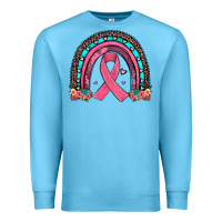 Ocean Blue ribbon rainbow Premium Sweatshirt - JahusDesignShop