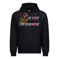 Black kindness is free sprinkle it everywhere Urban Hoodie - MaliasSmallBusiness