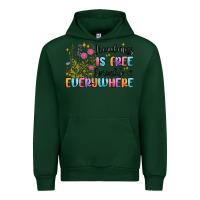 Forest Green kindness is free sprinkle it everywhere Urban Hoodie - MaliasSmallBusiness