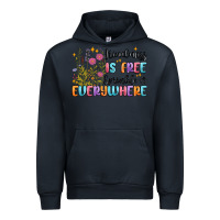 Navy kindness is free sprinkle it everywhere Urban Hoodie - MaliasSmallBusiness