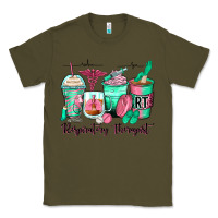 Army Green respiratory therapist coffee cups Classic Tee - Zillion Design Studio