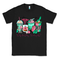 Black respiratory therapist coffee cups Classic Tee - Zillion Design Studio