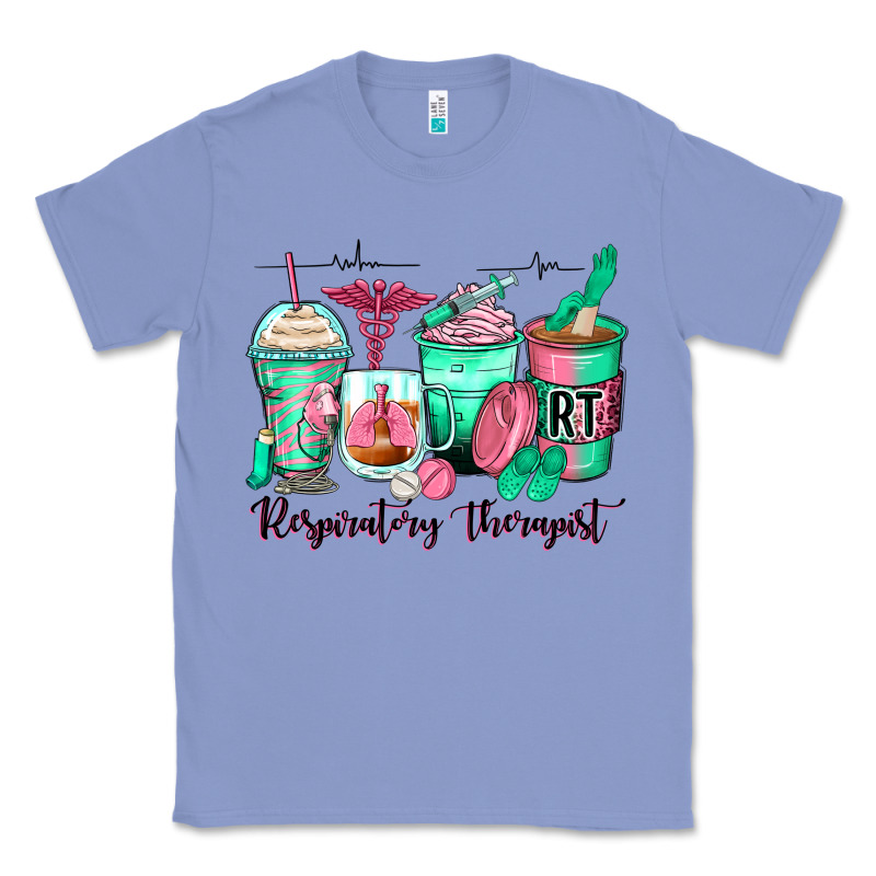 Respiratory Therapist Coffee Cups Classic Tee by Zillion Design Studio | Teevron