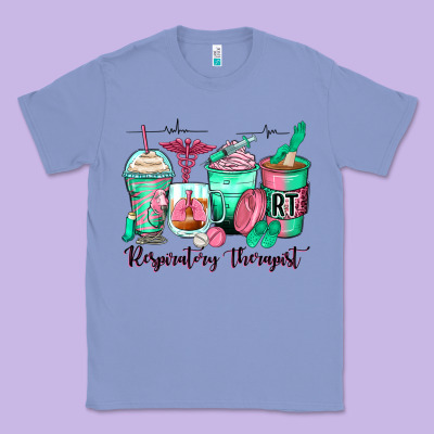 Respiratory Therapist Coffee Cups Classic Tee Designed By Zillion Design Studio