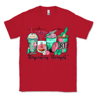 Red respiratory therapist coffee cups Classic Tee - Zillion Design Studio