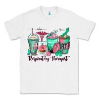White respiratory therapist coffee cups Classic Tee - Zillion Design Studio