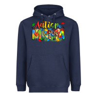 Navy autism mama Heavyweight Hoodie - Artiststas